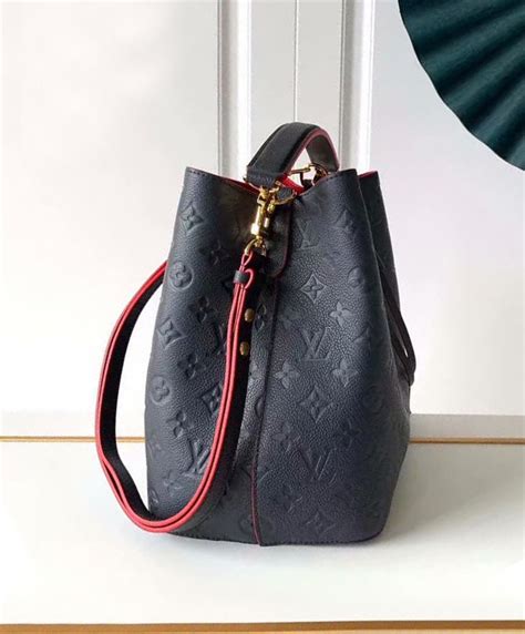 louis vuitton navy bucket bag|louis vuitton neonoe mm bag.